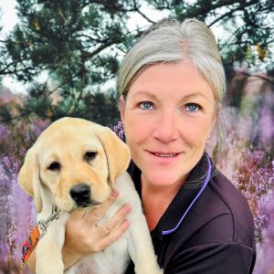 Gill, the Camp Paws founder